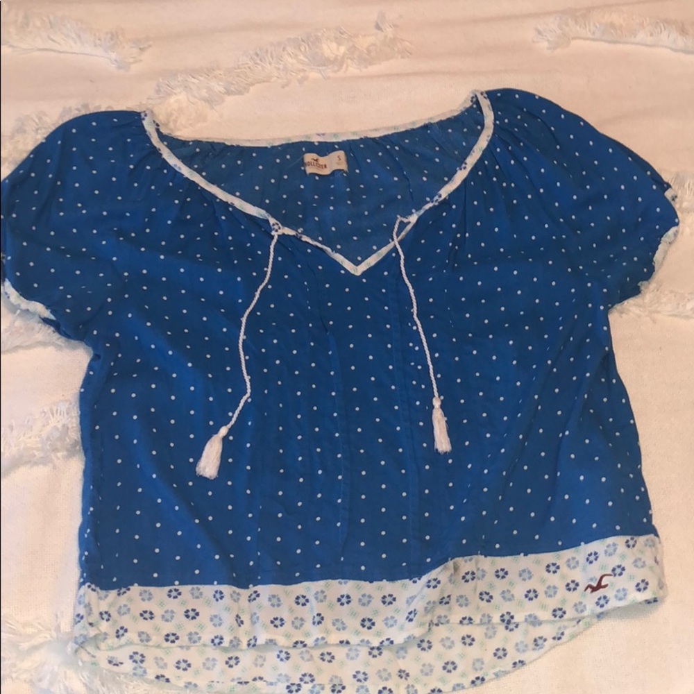 Hollister Blue Blouse